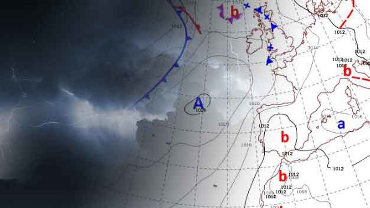 Mayo llega con tormentas: las bajas presiones irán ganando terreno desde el sur peninsular