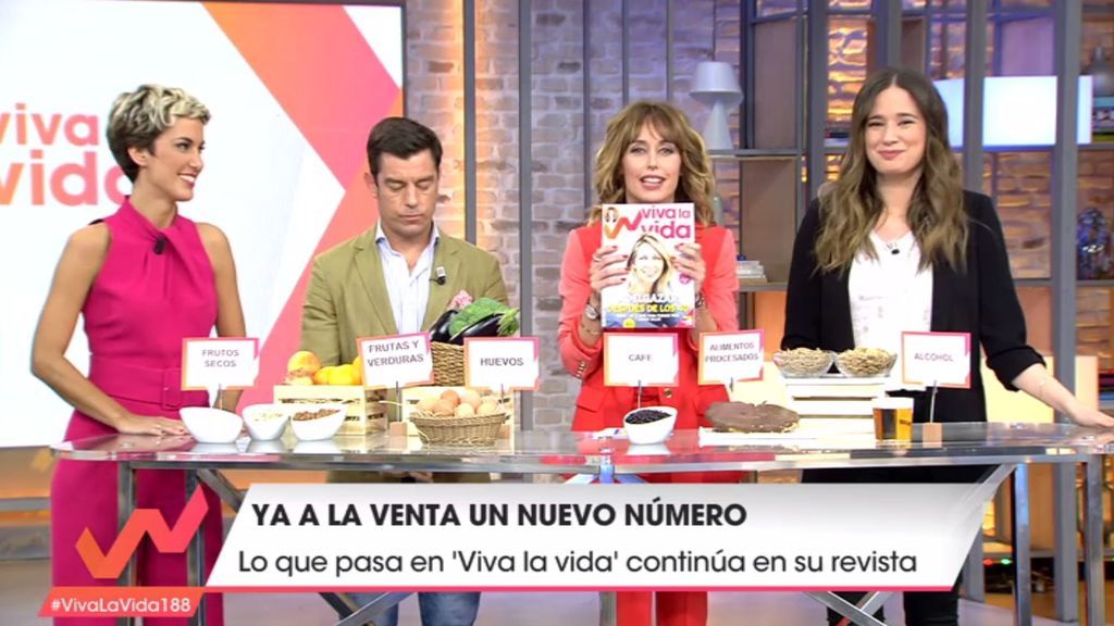 Emma García desvela los detalles del nuevo número de la revista Viva la vida