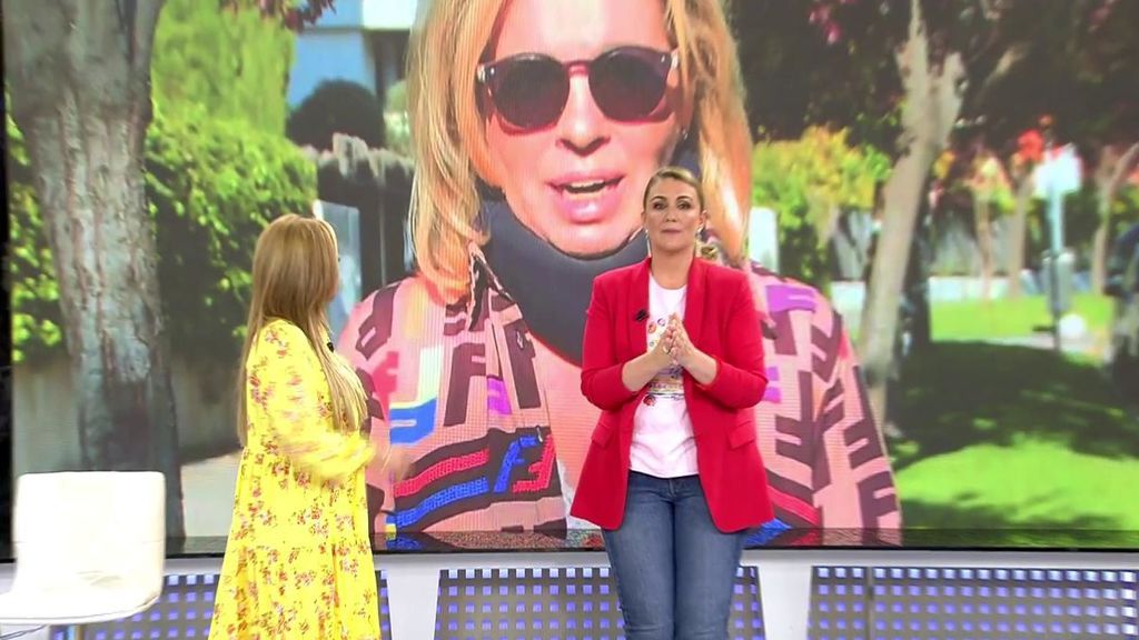 Belén Esteban reacciona a la reaparición de Carmen Borrego en ‘Viva la vida’: “He flipado”