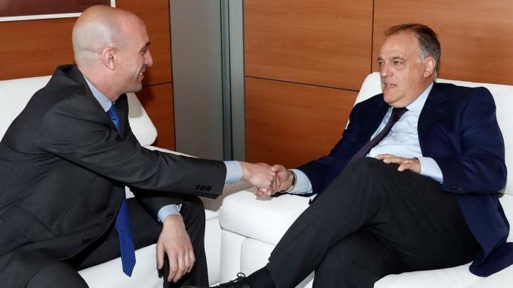 Rubiales: "No buscamos confrontación con La Liga en el nuevo Convenio de Coordinación" Rubiales: "No buscamos confrontación con La Liga en el nuevo Convenio de Coordinación"