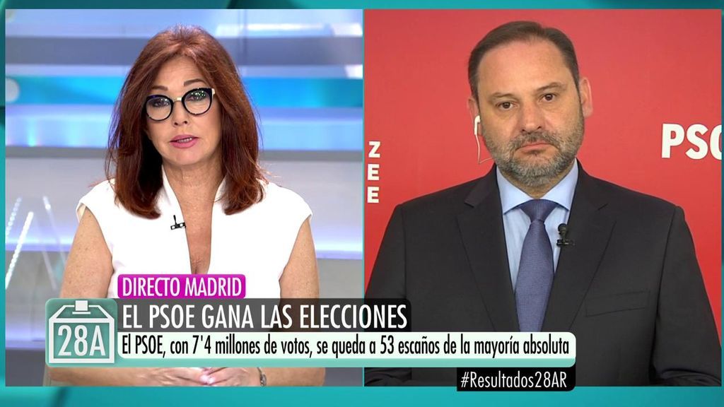 José Luis Ábalos: "Ciudadanos no ha entendido el mensaje y no han pasado al PP"