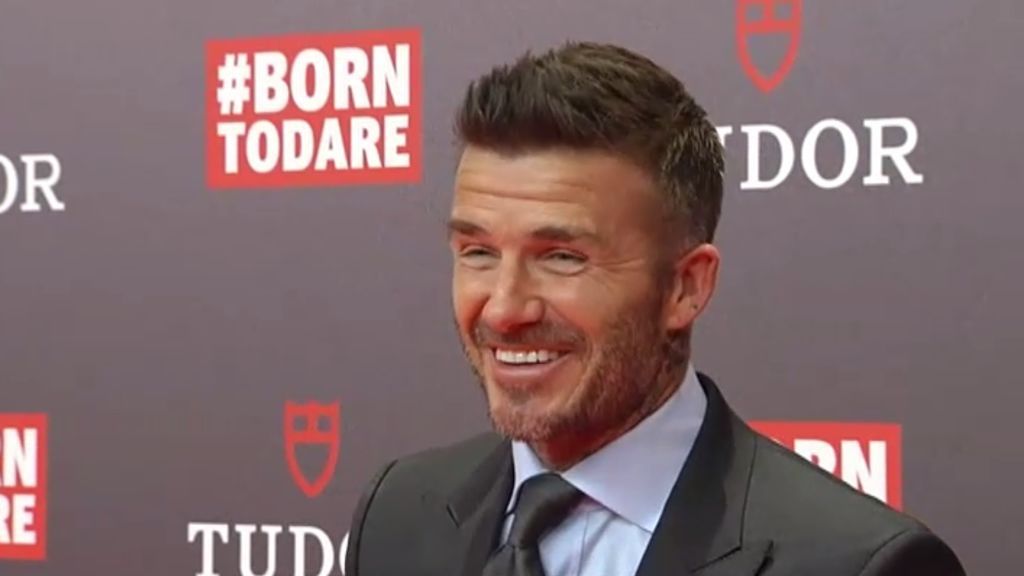 David Beckham crea revuelo en su regreso a Madrid