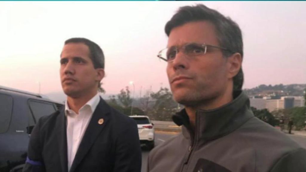 Operación Libertad: Guaidó y el liberado Leopoldo López piden salir a la calle contra Maduro