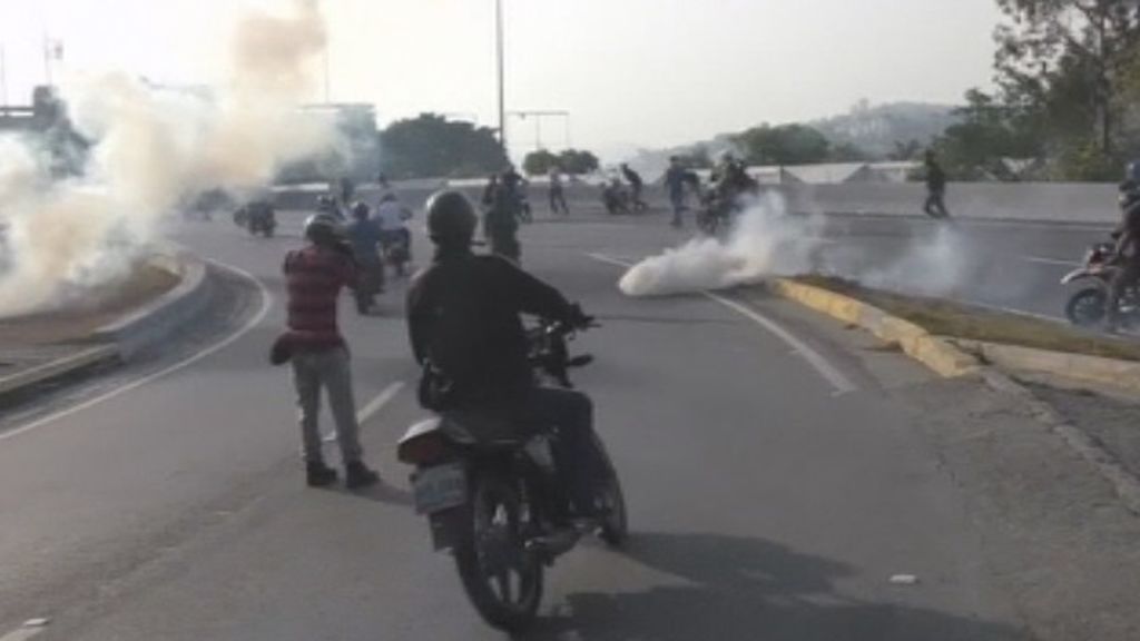 Tensión en las calles de Venezuela tras la liberación de Leopoldo López