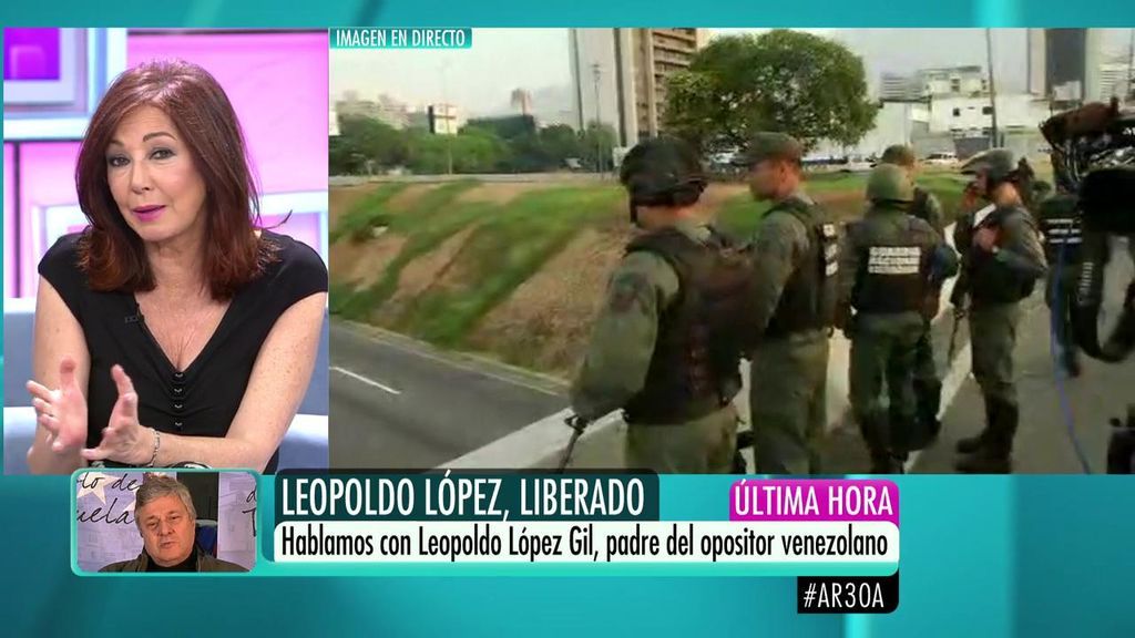 El padre de Leopoldo López habla del alzamiento militar: "Esto es definitivo"