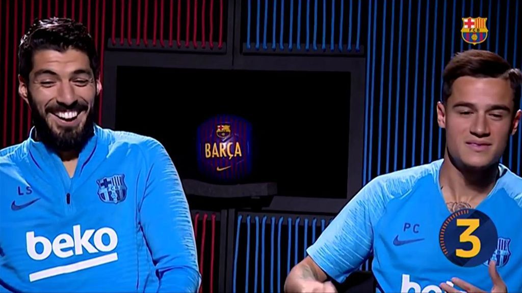 Luis Suárez y Coutinho se retan para ver quién sabe más sobre el Liverpool