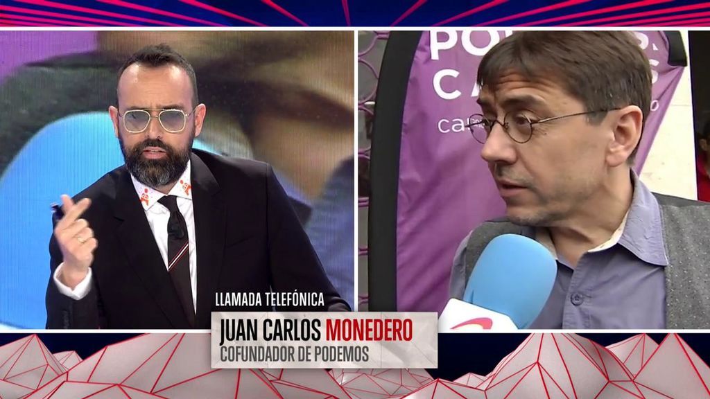 La llamada en directo de Risto a Monedero no soluciona su desencuentro: “No voy a permitir que nadie nos tache de mentirosos”