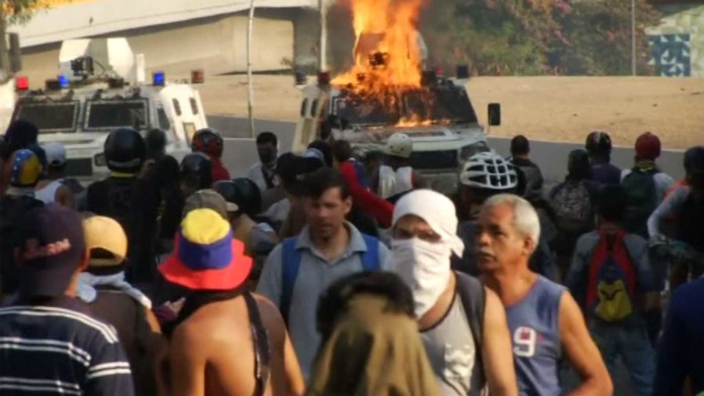 Segunda víctima mortal en Venezuela en los enfrentamientos desde la liberación de Leopoldo López