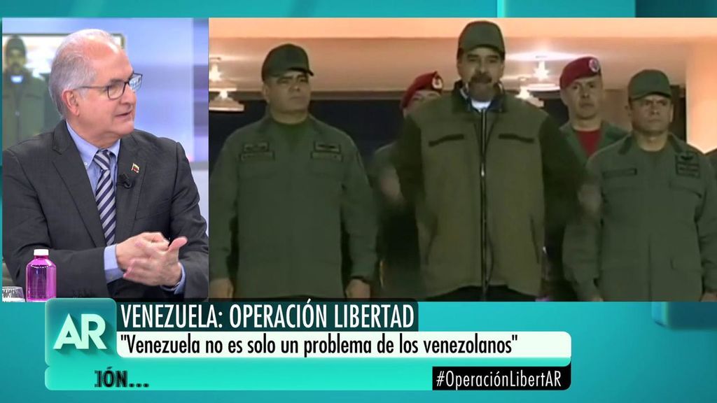 Antonio Ledezma, exalcalde de Caracas: "A Maduro solo le queda la tenaza represiva"