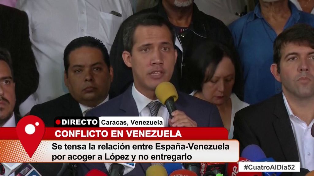 Reaparece Juan Guaidó tras 48 horas: “Estar en la calle es la única manera de mantener la presión”
