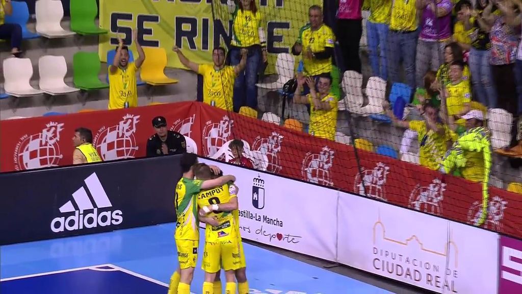 El Jaén arroya a Ribera Navarra y repetirá final ante el Barcelona (2-7) El Jaén arroya a Ribera Navarra y repetirá final ante el Barcelona (2-7)