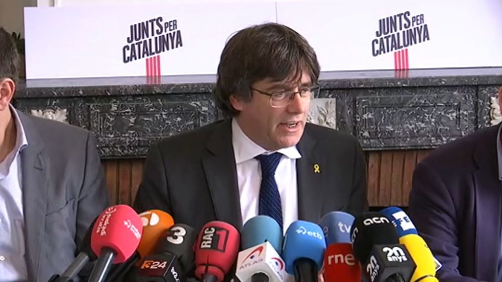 Puigdemont asegura que su objetivo sigue siendo ser eurodiputado: "No nos apartarán de la política"