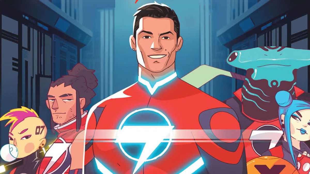 Striker Force 7: La nueva serie de dibujos animados en la que Cristiano Ronaldo se convierte en un superhéroe