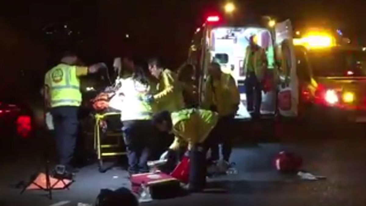 Herido de gravedad un hombre tras ser atropellado en el Paseo de la Castellana en Madrid