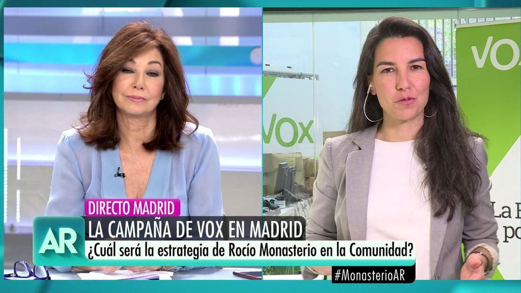 Rocío Monasterio: "El resultado de Vox en estas elecciones ha sido un éxito"