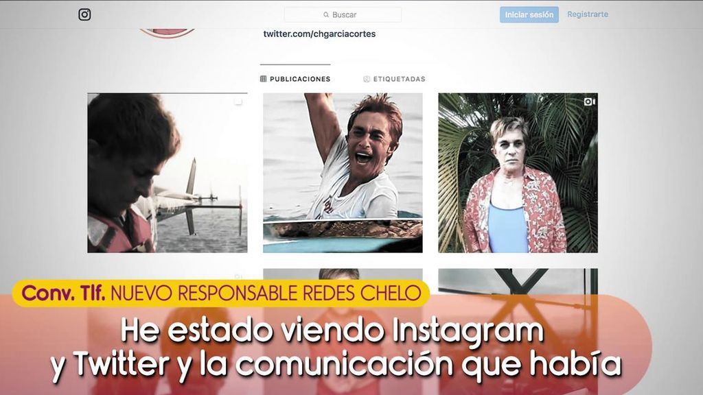 Chelo, víctima de un hackeo