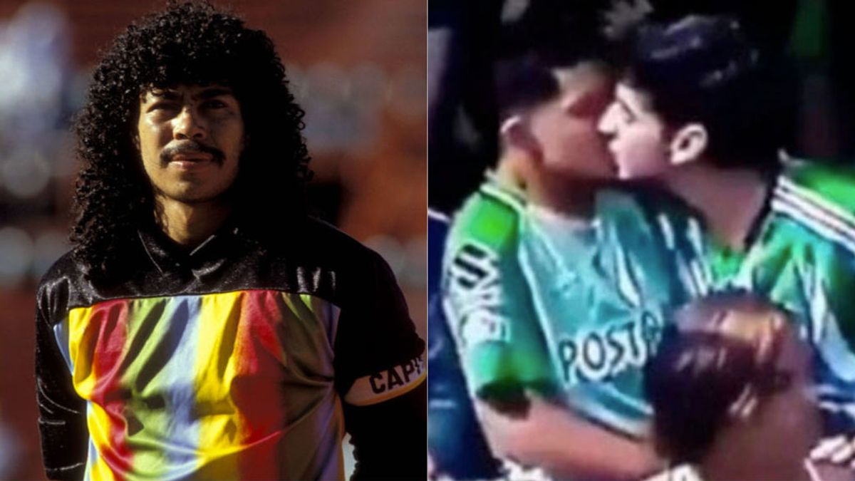 Rene Higuita defiende a una pareja homosexual que es atacada por besarse durante un partido de fútbol: "¿Cuál es el problema?" Rene Higuita defiende a una pareja homosexual que es atacada por besarse durante un partido de fútbol: "¿Cuál es el problema?"