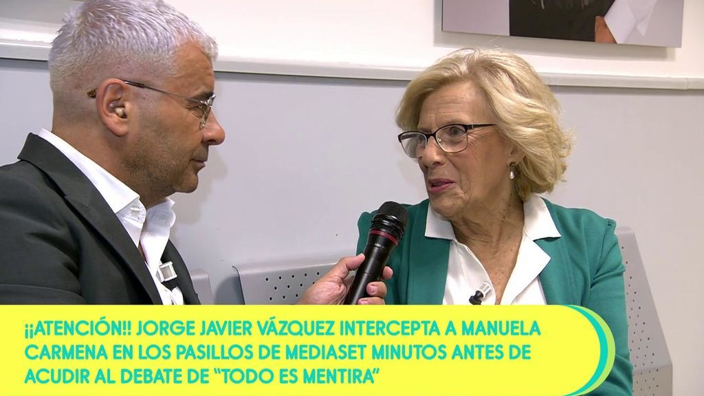 La charla de Jorge Javier con Manuela Carmena sobre VOX, el Orgullo y la alcaldía de Madrid