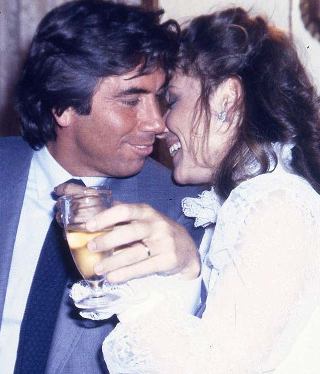 Mila Ximénez y Manolo Santana