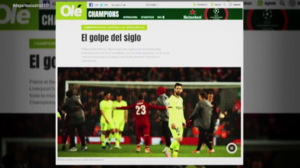 La catástrofe del Barça da la vuelta al mundo en los diarios deportivos