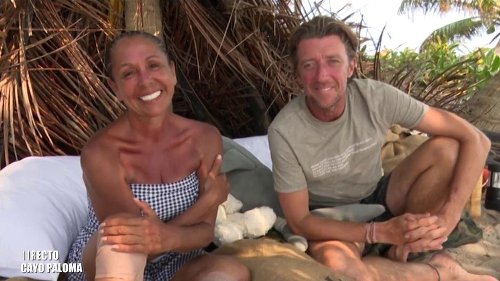 Isabel Pantoja y Colate hablan sobre su noche compartiendo colchón