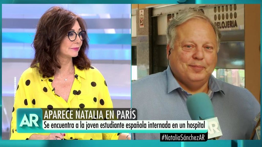 Padre de un amigo de Natalia: "Estabamos muy preocupados, la alegría ha sido muy grande"