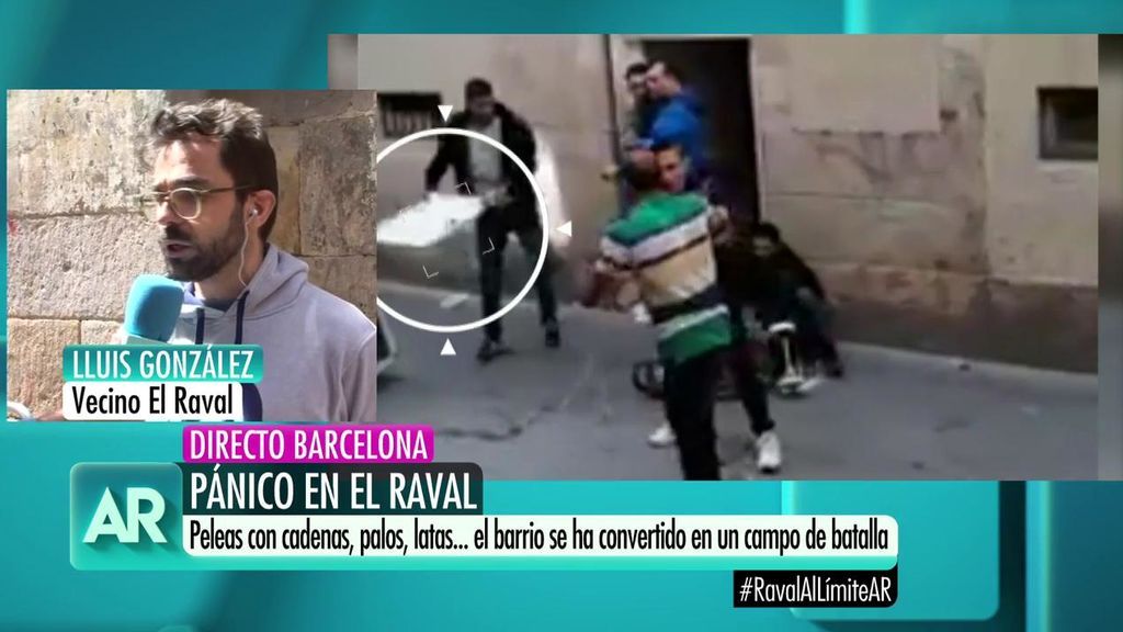 Un vecino de El Raval pide más seguridad ante las últimas peleas