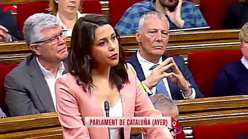 Inés Arrimadas se marcha del Parlament dejando el pabellón bien alto