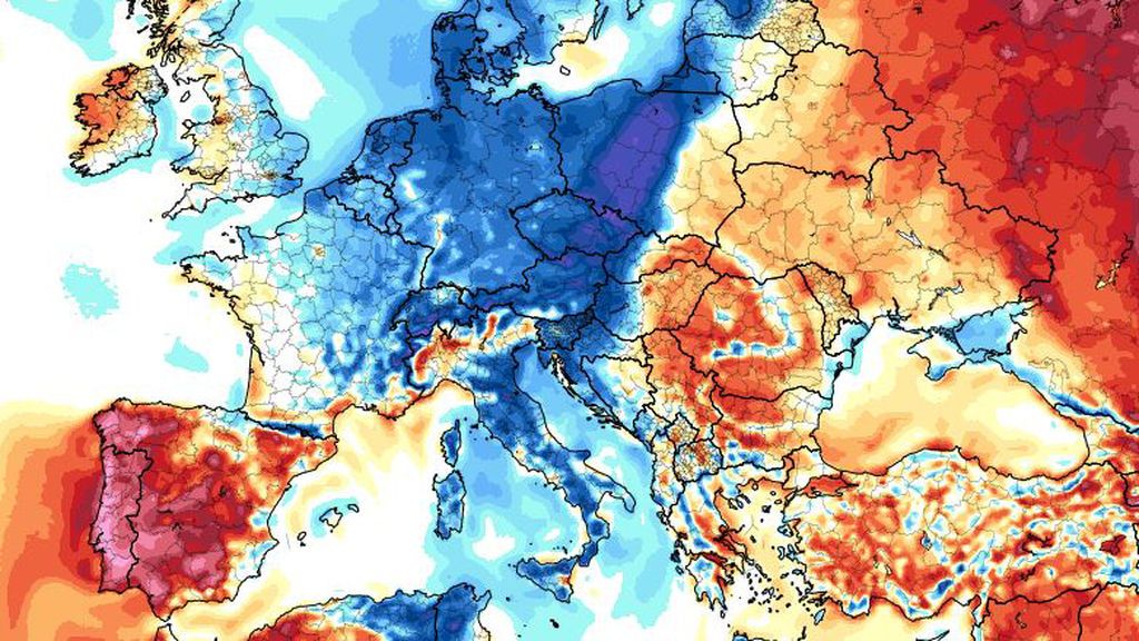 El efecto 'sándwich de calor y frío' de Europa: qué es y cómo nos afecta