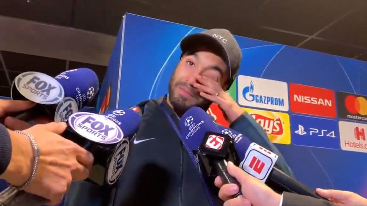 Las lágrimas de Lucas Moura al ver repetido su histórico gol en semifinales de Champions Las lágrimas de Lucas Moura al ver repetido su histórico gol en semifinales de Champions