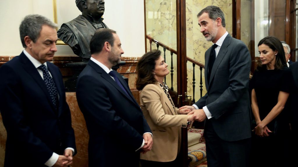 Último adiós a Rubalcaba en el Congreso de los Diputado