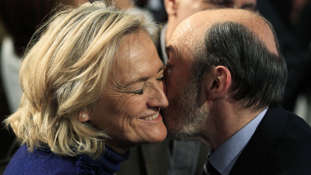 Pilar Goya, la mujer que siempre estuvo al lado de Rubalcaba tras un amor que nació en las aulas