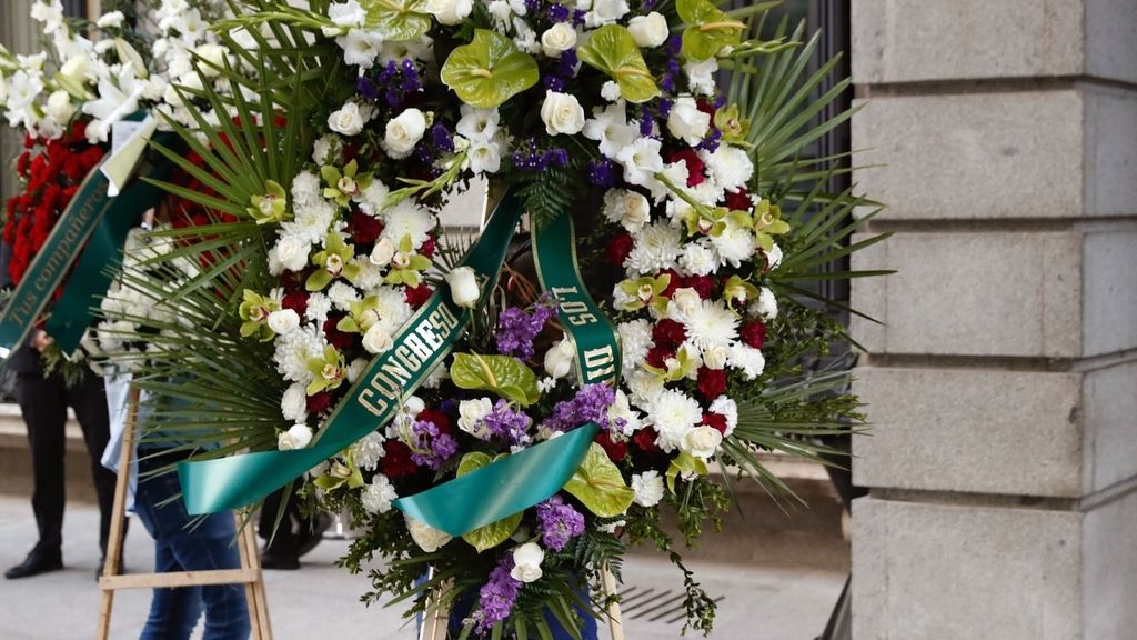 Último adiós a Rubalcaba en el Congreso de los Diputado