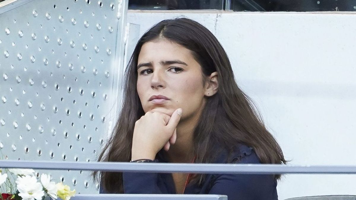 Nuevo bache de salud de Tana Rivera: aparece escayolada en el Mutua Madrid Open