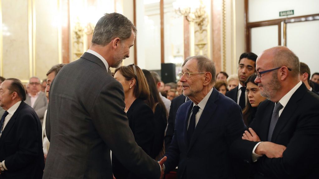 Último adiós a Rubalcaba en el Congreso de los Diputados