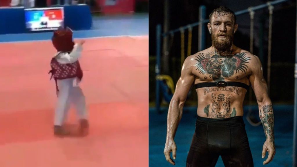 Un niño imita el famoso baile de Conor McGregor y enamora al luchador: "¡Debe valer millones!" Un niño imita el famoso baile de Conor McGregor y enamora al luchador: "¡Debe valer millones!"