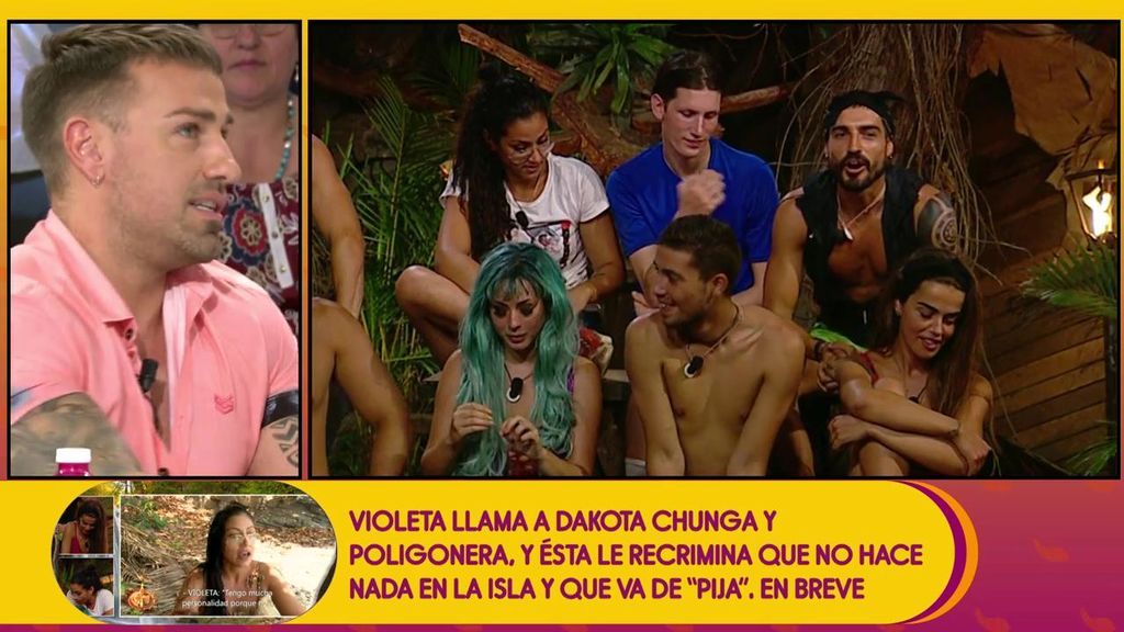 Rafa Mora habla con Julen del abandono de Violeta  Sálvame