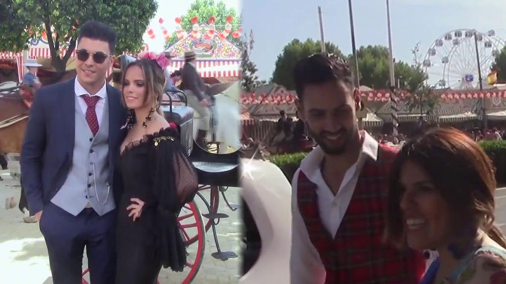 Isa Pantoja, María del Monte y Anita Matamoros: Las famosas aprovechan los últimos días de la Feria de Abril