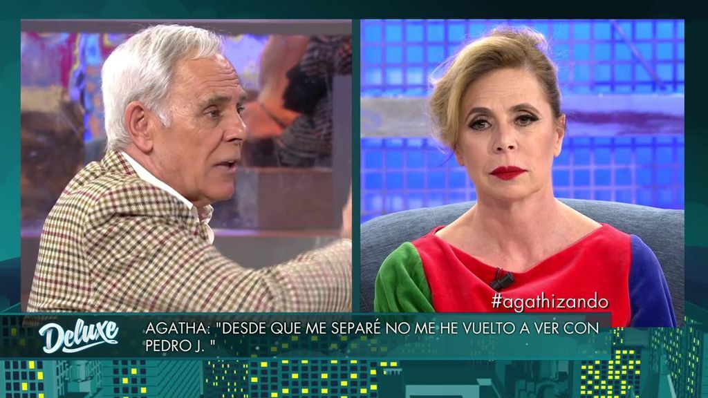 Agatha: “Me enteré del escándalo sexual de Pedro Jota, porque me enviaron a casa una ensaimada con el vídeo dentro”