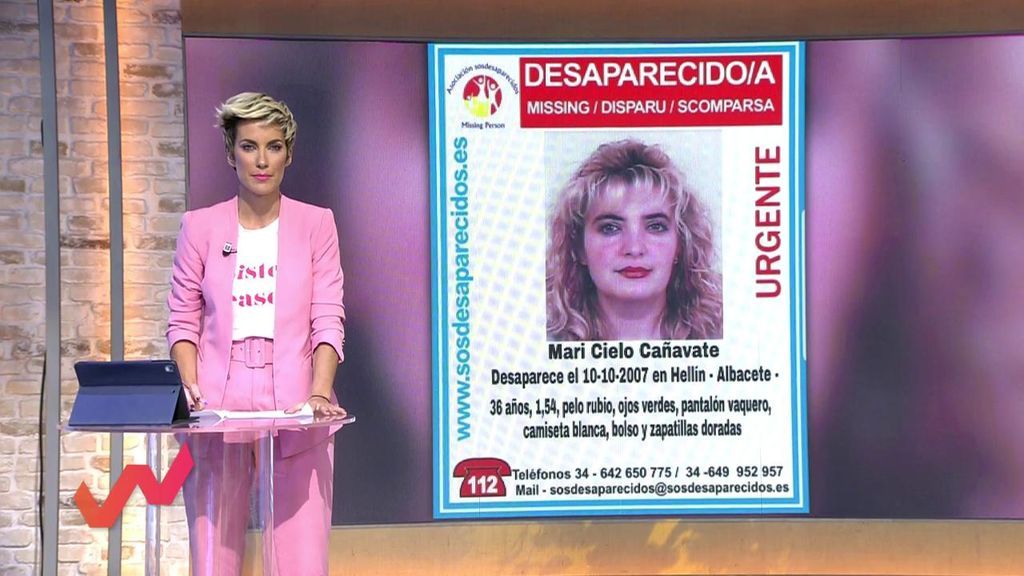 Mari Cielo Cañavate, desaparecida desde 2007: Nunca se hizo una búsqueda con dispositivo