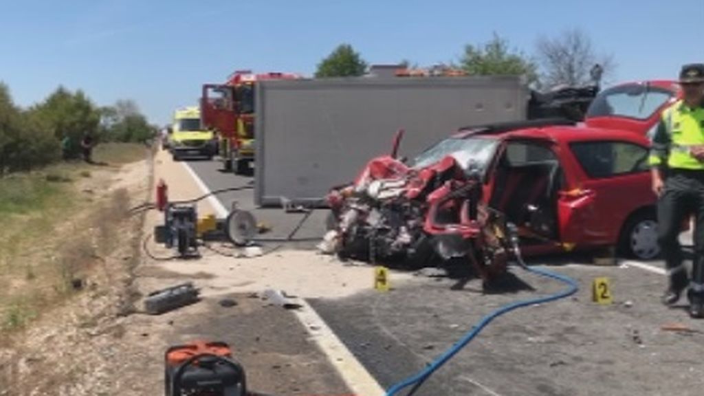 Accidente en Madrid