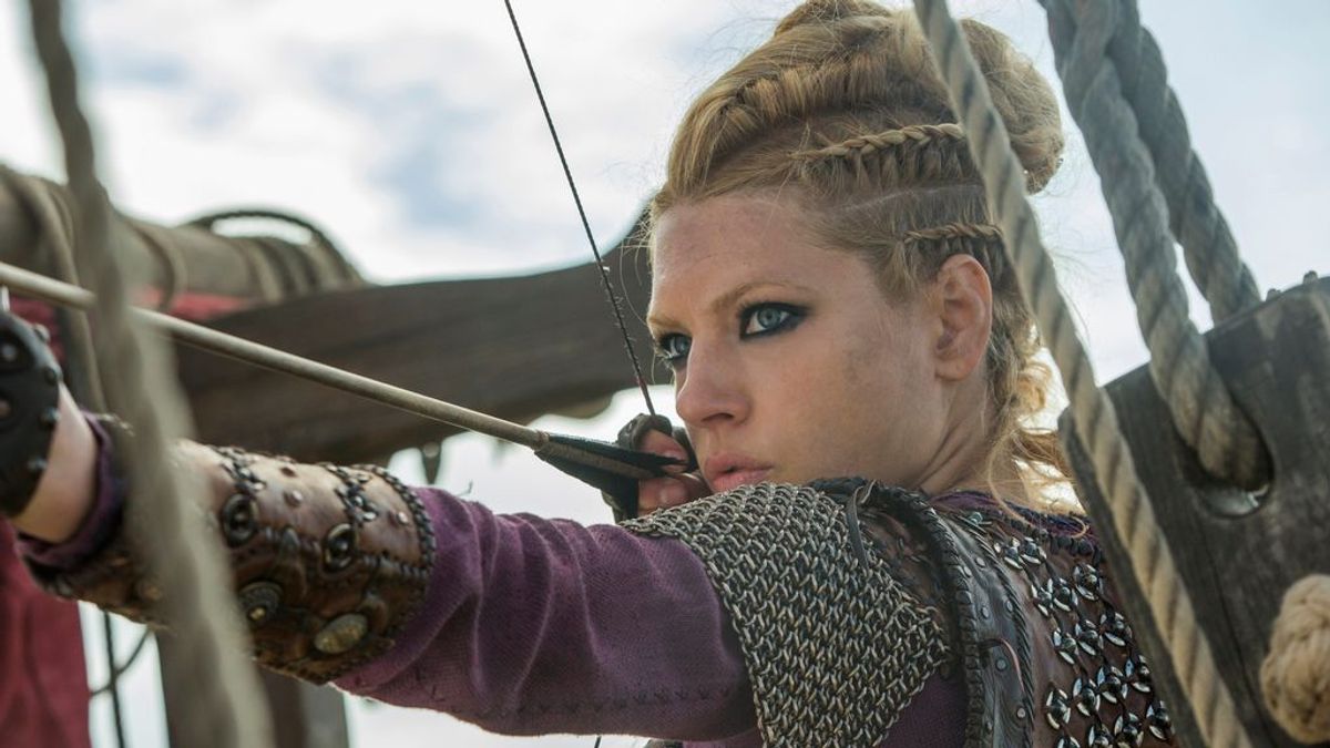 El increíble entreno físico de Katheryn Winnick, la actriz que interpreta a Lagertha en Vikingos