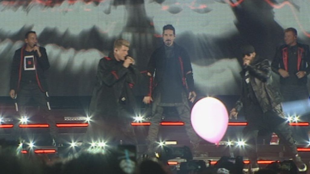 Los Backstreet Boys hacen temblar el Wizink Center en Madrid
