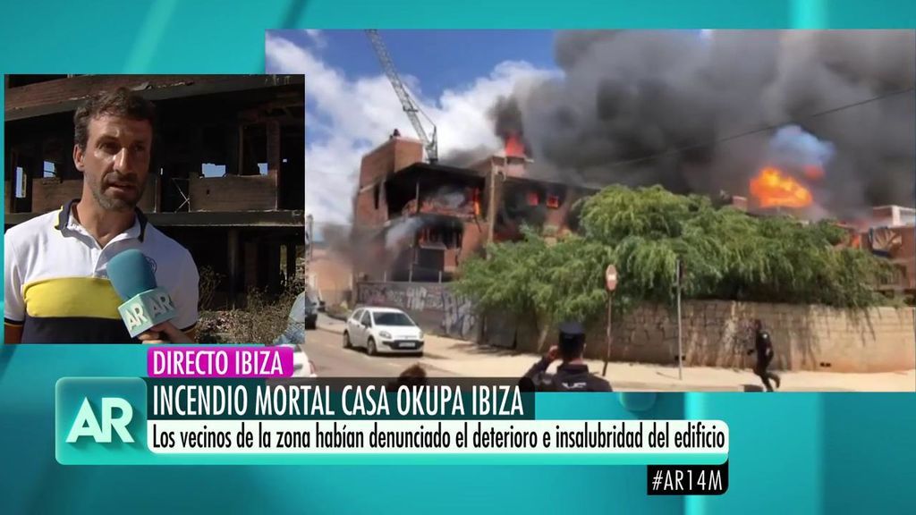 Las imágenes del incendio mortal en Ibiza: "Veíamos sombras, era una ratonera"