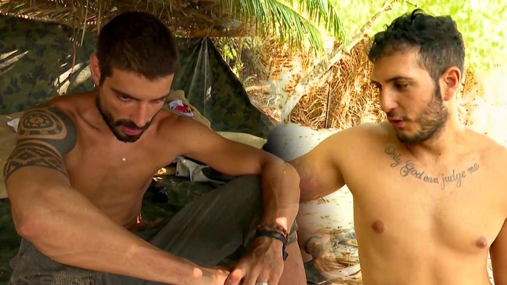 El cabreo de Fabio por el despiste de Omar con el fuego