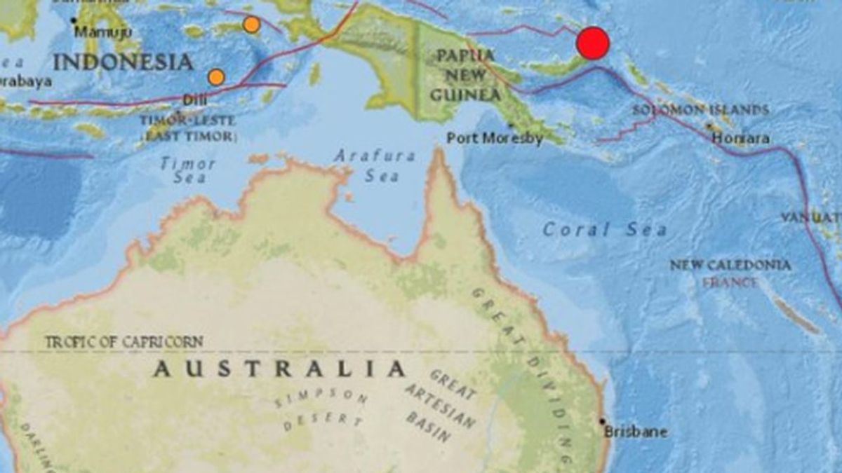 Terremoto de 7,7 en Papúa Nueva Guinea: el anillo de fuego ruge de nuevo