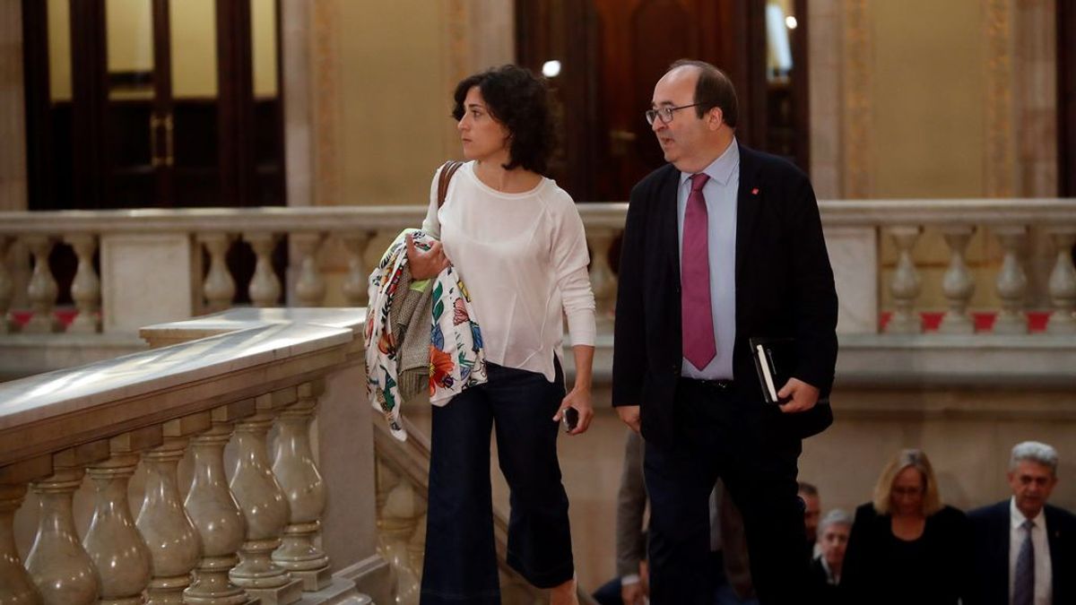 El Parlamento de Cataluña rechaza la designación de Iceta como senador autonómico