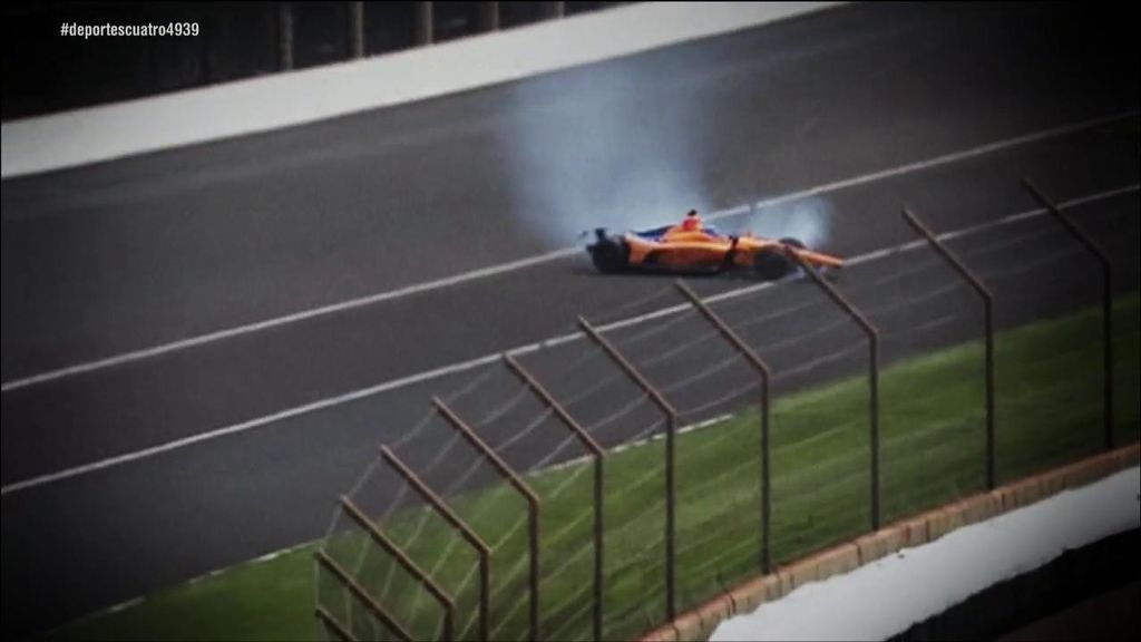 El accidente de Fernando Alonso a más de 350 km/h y el mensaje de preocupación de su equipo