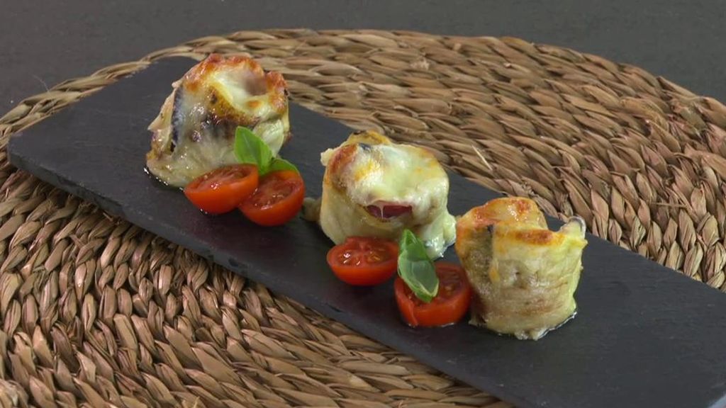 Prepara unos deliciosos rollitos de berenjena con esta sencilla receta de Mario Sandoval