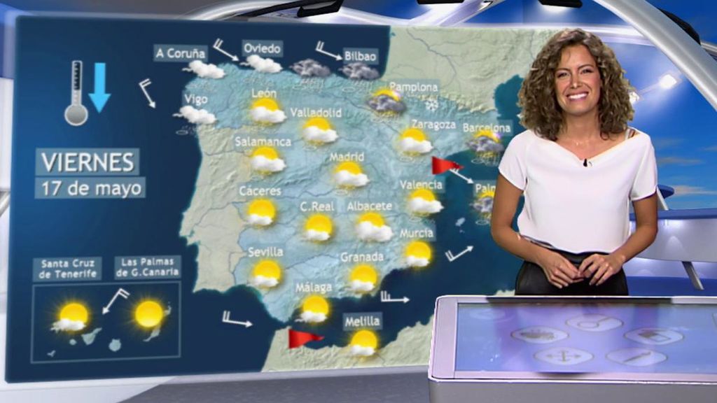 Bajonazo de temperaturas, viento y tormentas: la inestabilidad se asienta en el norte